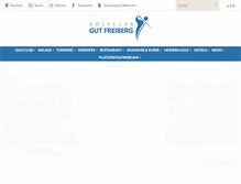 Tablet Screenshot of gc-gut-freiberg.at